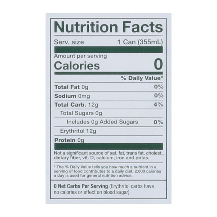 Reed's - Ginger Ale Zero Sleek - Case Of 6-4/12  Fz