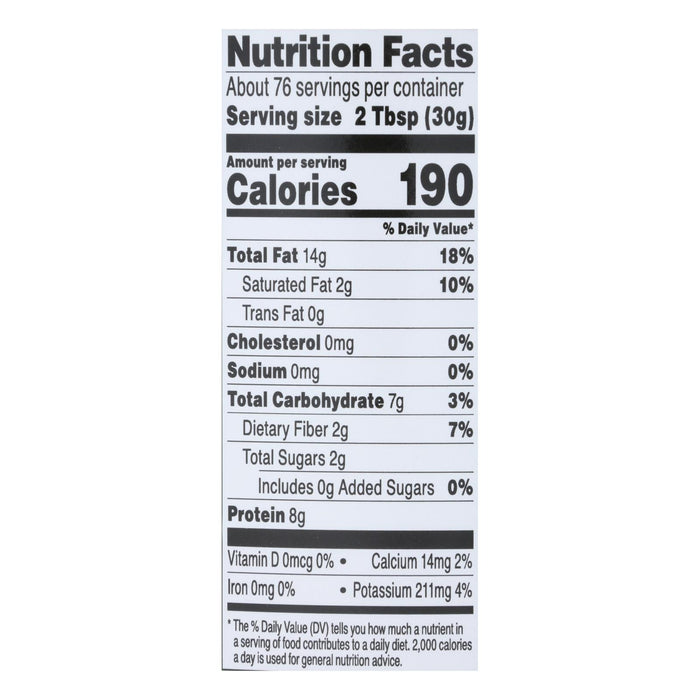 Once Again - Peanut Butter Creamy No Salt - 1 Each 1-5  Lb