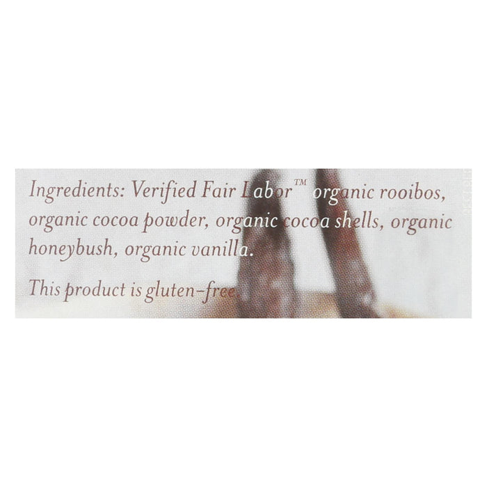 Numi Organic Tea Herbal Tea, Chocolate Rooibos  - Case Of 6 - 16 Bag