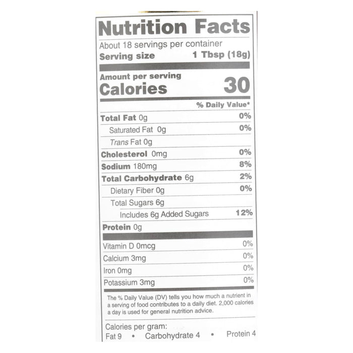 Asian Fusion Sauce -General Tso - Case Of 6 - 15 Fl Oz.