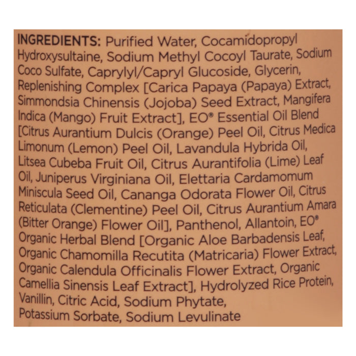 Eo Products - Gel/shwr Orng/bloss/van - 1 Each-16 Fz .