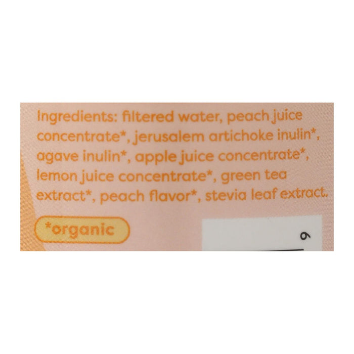 Halfday - Tonic Peach Green Tea - Case Of 12-12  Fz
