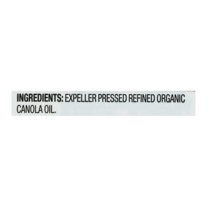 Spectrum Naturals Organic Refined Canola Oil - Case Of 12 - 32 Fl Oz
