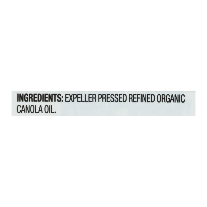Spectrum Naturals Organic Refined Canola Oil - Case Of 12 - 32 Fl Oz.