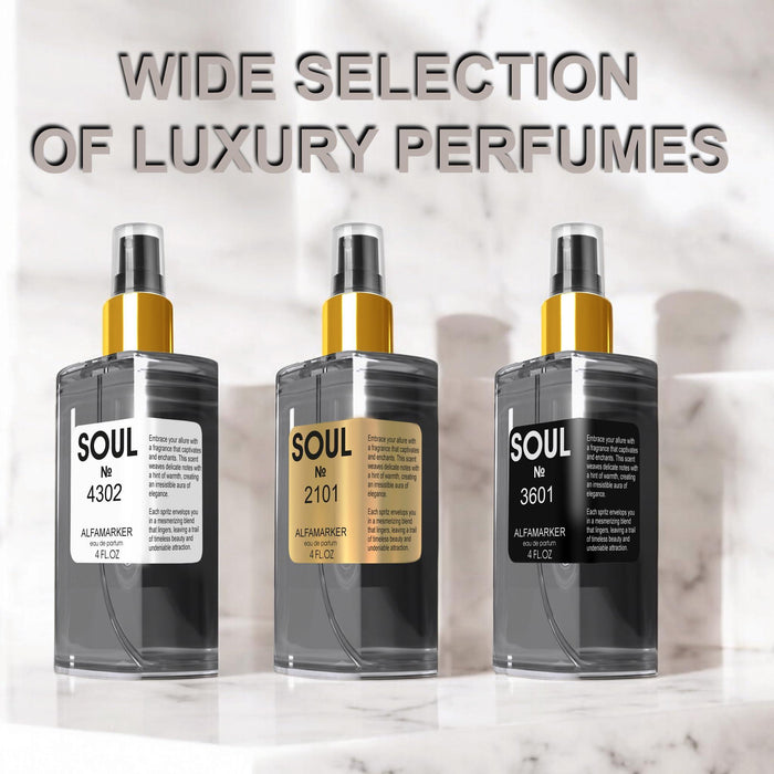 SOUL No. 4301 Impression Belle d`Op. | Perfume for Women | Women Eau de Parfum | Spray 4.0 Fl Oz   120 ml | Long Lasting Fragrance