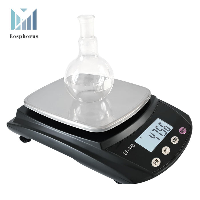 Ounce Carat and Gram Scale 0.01g Accuracy Digital Balance Laboratory Scales Scientific Scale Lab Balance 600g   USB Charger and AC DC Adapter Included