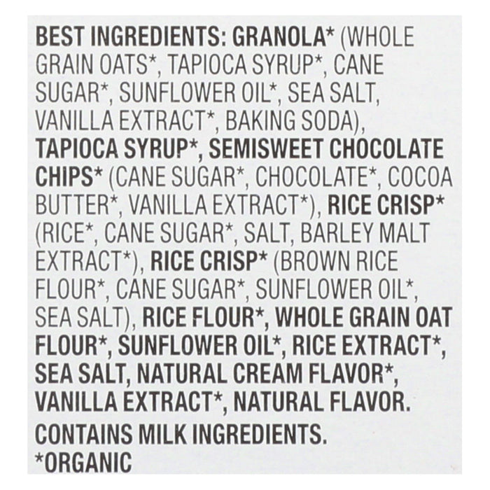 Annie's Homegrown Organic Chewy Granola Bars Chocolate Chip -Case Of 12 - 5.34 Oz.