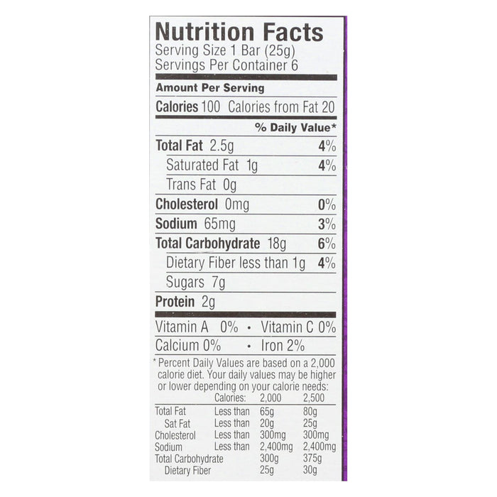 Annie's Homegrown Organic Chewy Granola Bars Chocolate Chip - Case Of 12 - 5.34 Oz