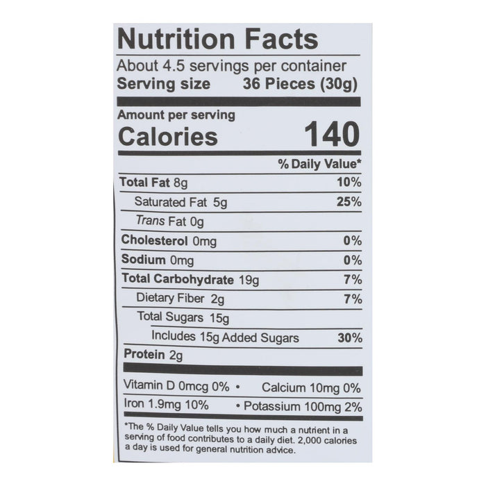 Unreal - Crispy Quinoa Chocolate Gems - Dark Chocolate - Case Of 6 - 5 Oz