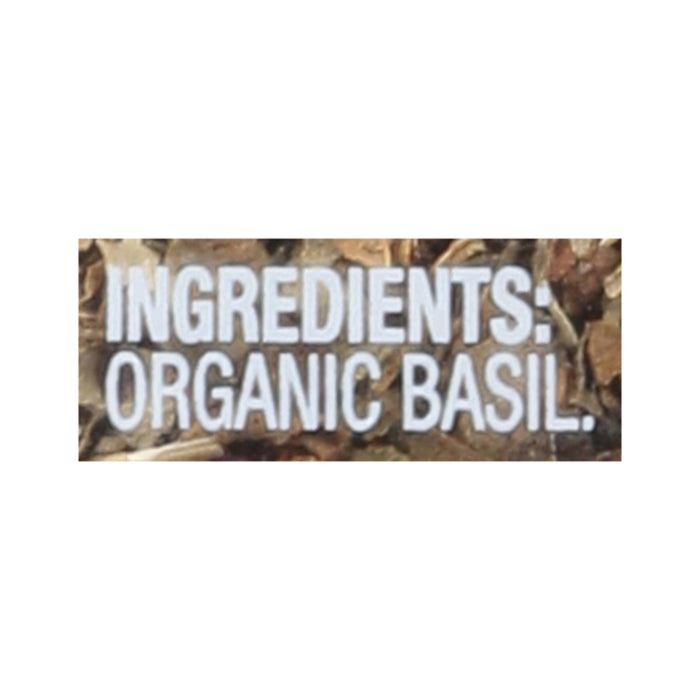 Simply Organic -Basil Organic - Case Of 6 - 0.54 Ounces