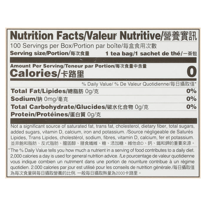 Prince Of Peace -Tea Organic Black - 1 Each-100 Bag