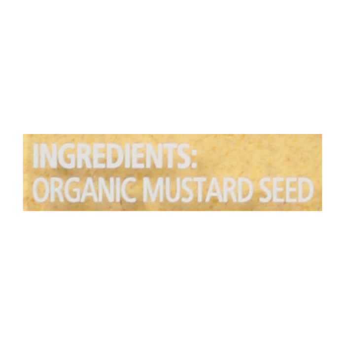 Simply Organic - Mustard Seed Ground Organic - Case Of 6 - 3.07 Ounces