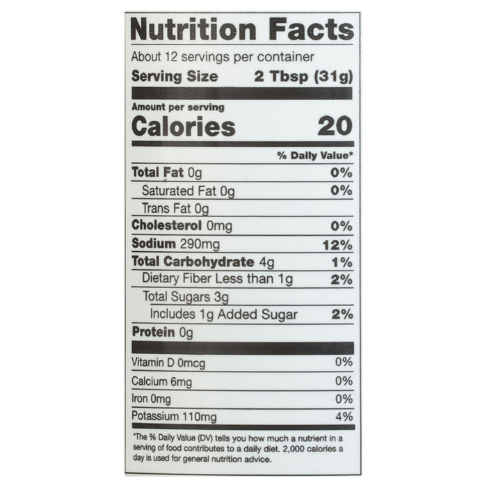 Noble Made - Sauce Barbecue Smoky -Case Of 6-13 Ounces