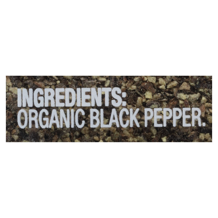 Simply Organic  Black Pepper Organic Medium Grind - Case Of 6 - 2.31 Ounces