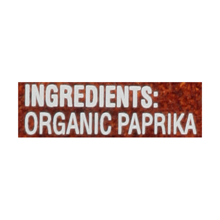 Simply Organic -Paprika Organic Ground - Case Of 6 - 2.96 Ounces