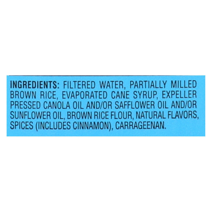 Dream -Rice Dream Horchata Cinnamon - Case Of 6-32 Fluid Ounces