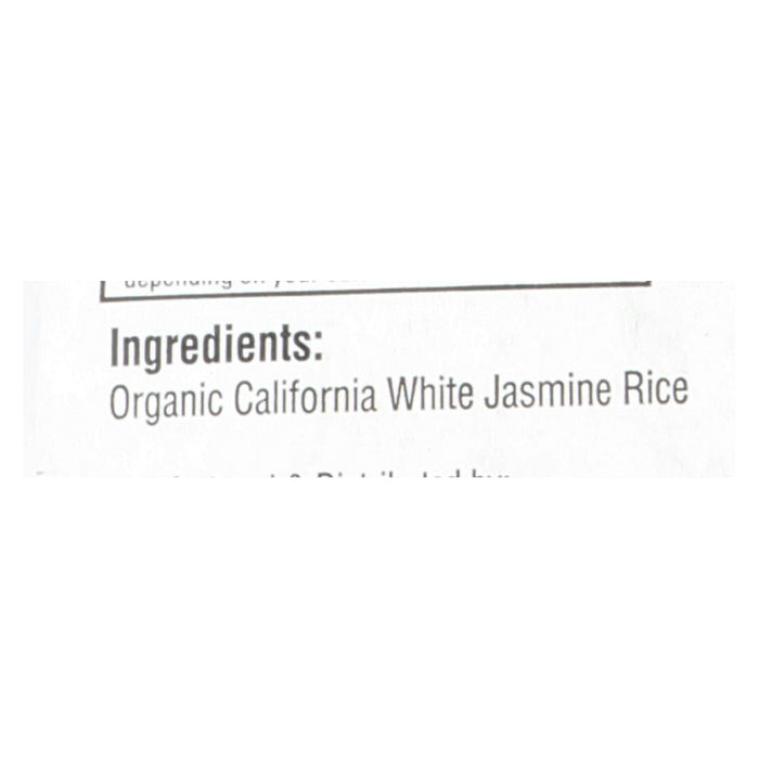 Lundberg Family Farms Organic Jasmine White Rice - Case Of 25 Lbs