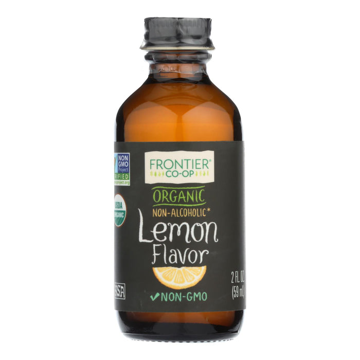 Frontier Herb Lemon Flavor - Organic - 2 Oz.