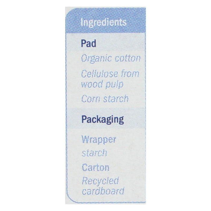 Natracare Ultra Extra Pads W/wings - Normal -  12 Count.