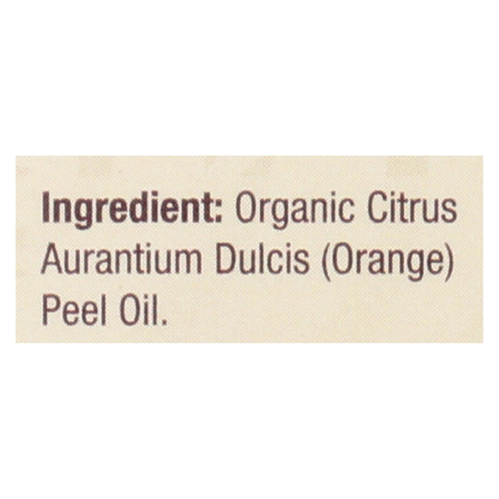 Nature's Answer - Organic Essential Oil - Orange - 0.5 Oz.