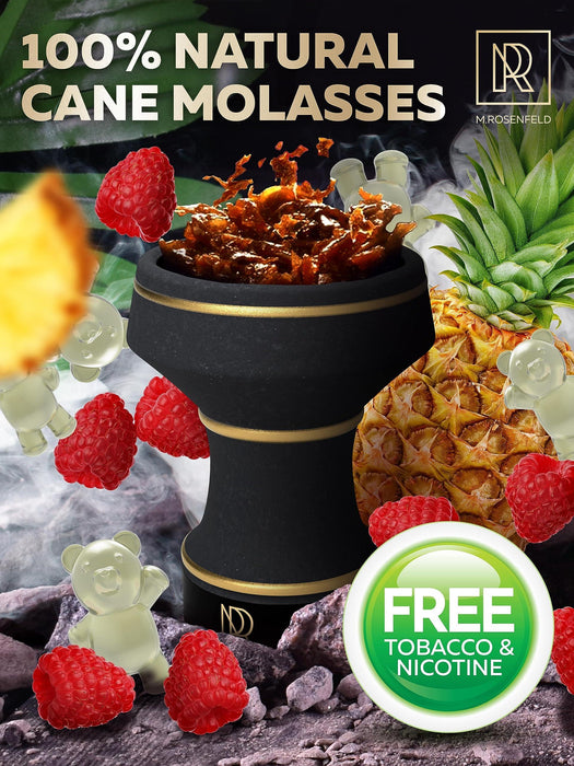 Shisha Hookah Flavors Nicotine Free White Gummies Herbal   3.5 ounce   100 Gram Hookah Shisha Tobacco Free Hookah Tobacco & Nicotine Free Shisha   Shisha Hookah Flavors (Pack of 1)