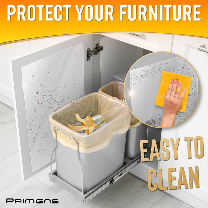 Wall Protector Sheets for Painted Wall. Clear Plastic Adhesive Film Stickers for Kitchen & Office from Oil Backsplash Trash Chair Back Furniture Scuff. Door Guards Shield Dog Contact Paper