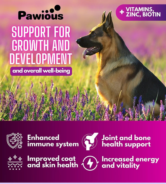 16-in-1 Dog Multivitamin Chewable with Glucosamine – Comprehensive Health Support for Dogs