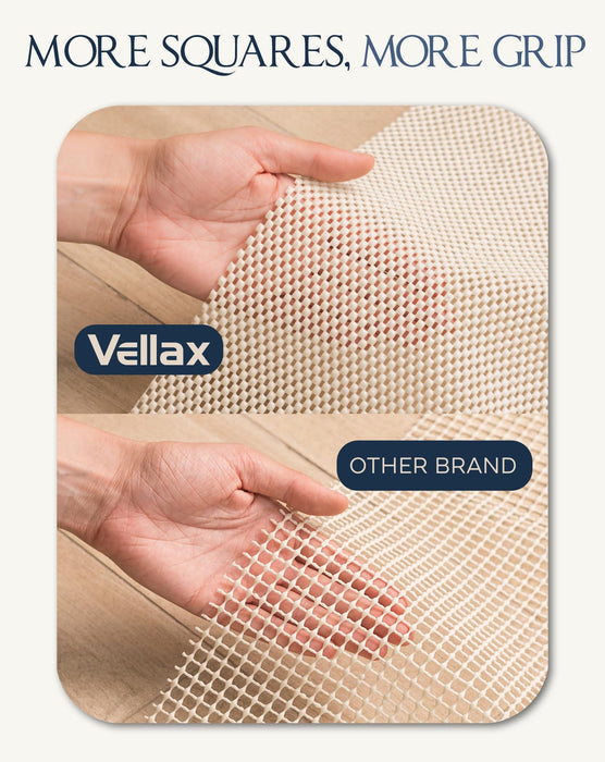 Non Slip Rug Pad Gripper   2 x 10 Ft Anti Skid Carpet Mat Provides Protection for Hardwood Floors and Hard Surfaces Extra Strong Grip and Thick Padding for Safe and in Place Your Area Rugs & Runners