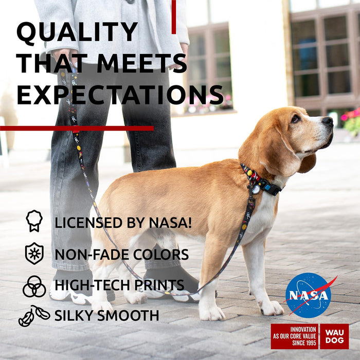 WAUDOG Nylon Dog Leash for Small Dogs and Medium Dogs 4 Ft   Strong Dog Leash for Large Dogs   Heavy Duty Dog Leashes for Large Breed Dogs & Puppy Leash for Small Boy & Girl Dogs