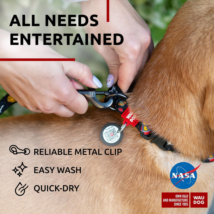 WAUDOG Nylon Dog Leash for Small Dogs and Medium Dogs 4 Ft   Strong Dog Leash for Large Dogs   Heavy Duty Dog Leashes for Large Breed Dogs & Puppy Leash for Small Boy & Girl Dogs