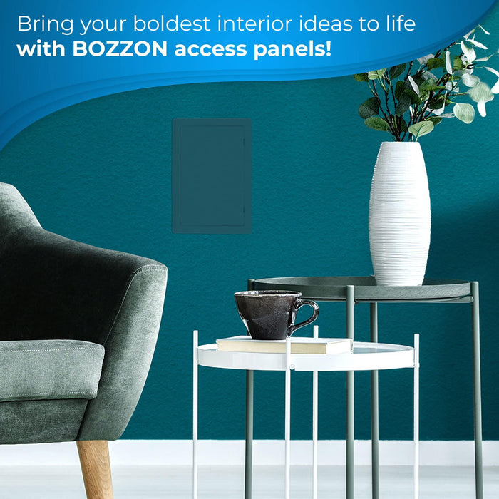 Access Panel for Drywall   6 x 9 inch   Wall Hole Cover   Access Door   Plumbing Access Panel for Drywall   Heavy Durable Plastic White