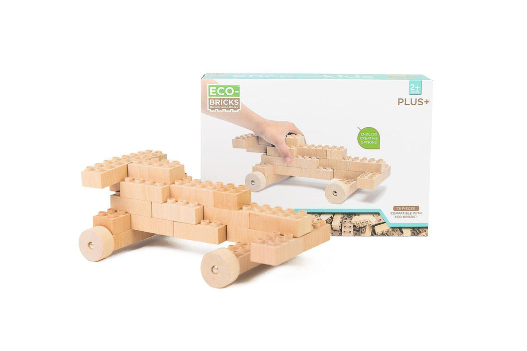 Eco-bricks™ Plus+ Natural Education 78pcs