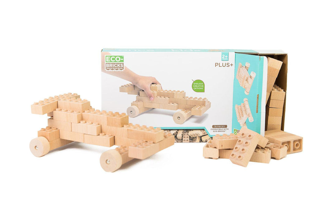 Eco-bricks™ Plus+ Natural Education 78pcs