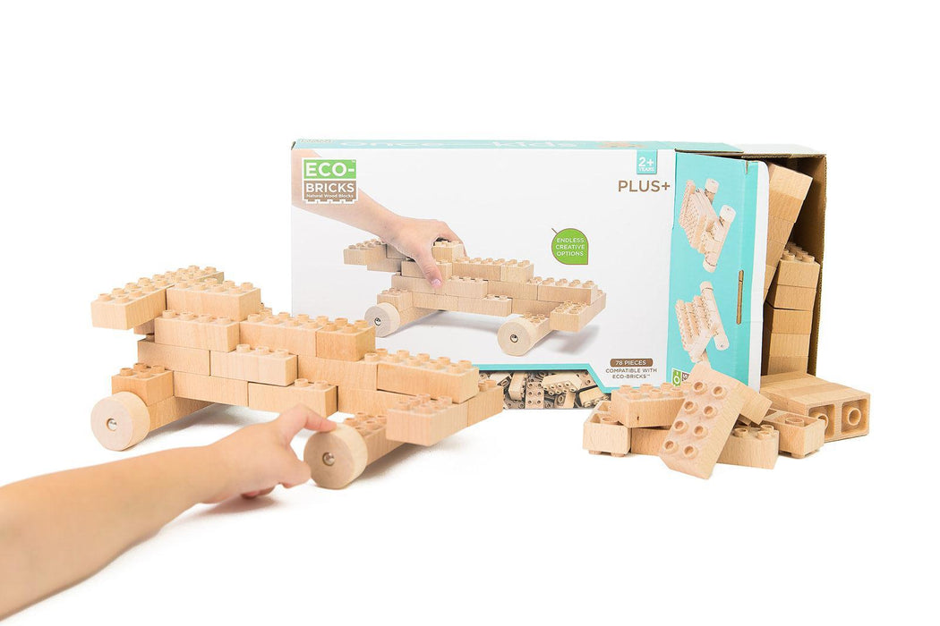 Eco-bricks™ Plus+ Natural Education 78pcs