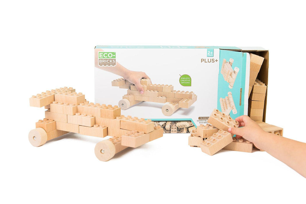 Eco-bricks™ Plus+ Natural Education 78pcs
