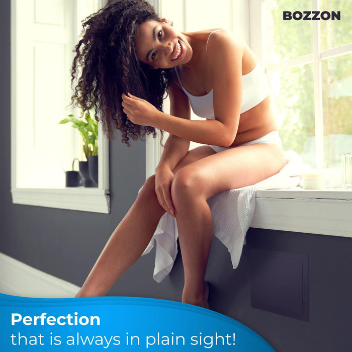 Access Panel for Drywall   8x8 inch   Wall Hole Cover   Access Door   Plumbing Access Panel for Drywall   Heavy Durable Plastic White