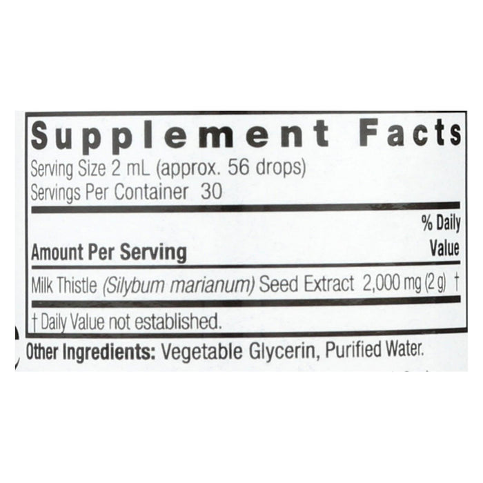 Nature's Answer - Af Milk Thistle - 1 Each - 2 Fz.