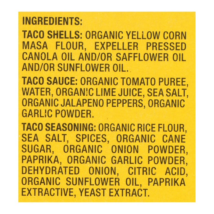 Garden Of Eatin' Yellow Corn Taco Dinner Kit - Organic & Delicious
