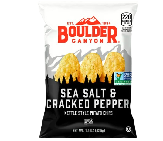 Boulder Canyon Potato Chips Variety Pack 24 Count