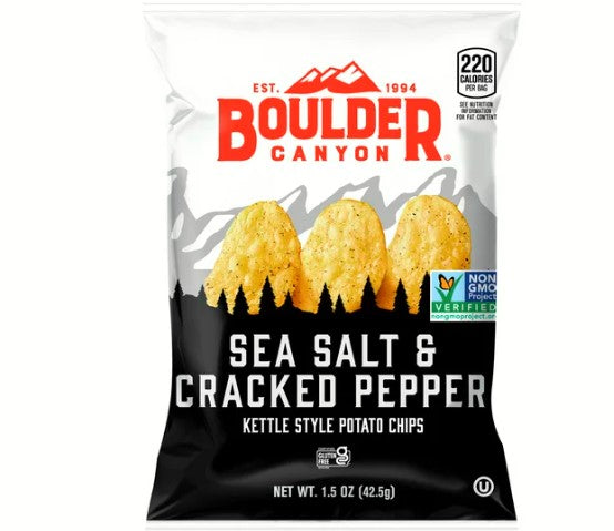 Boulder Canyon Potato Chips Variety Pack 24 Count