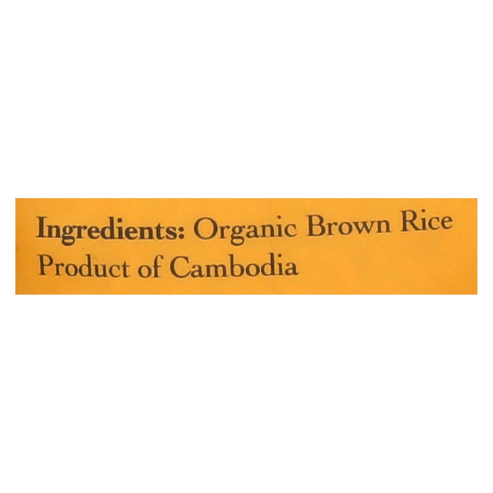 Lotus Foods Organic - Rice - Brown - Jasmine - Case Of 6 - 30 Oz