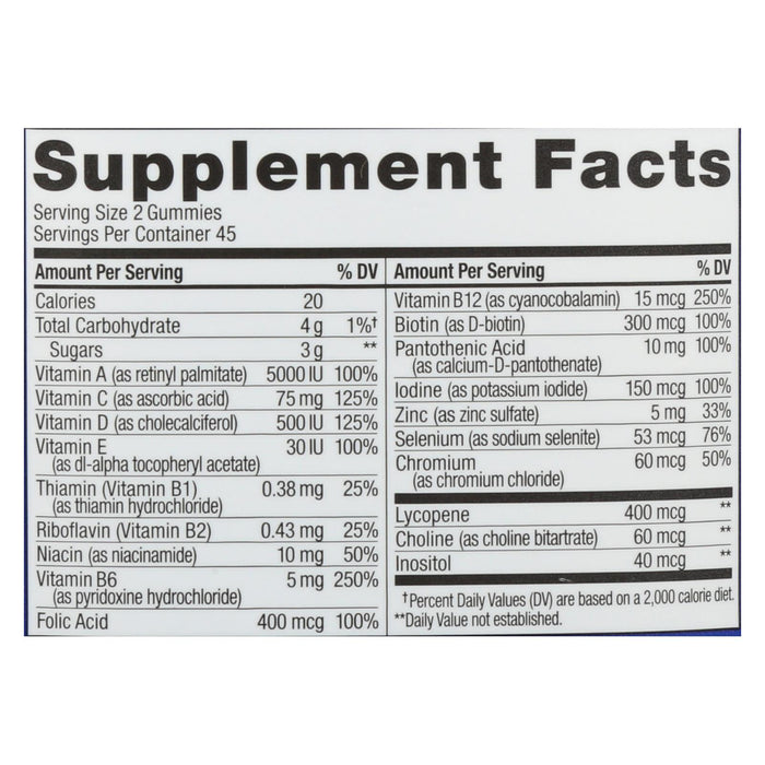 Olly - Vitamins Multi Mens Blkbr - 1 Each - 90 Ct.