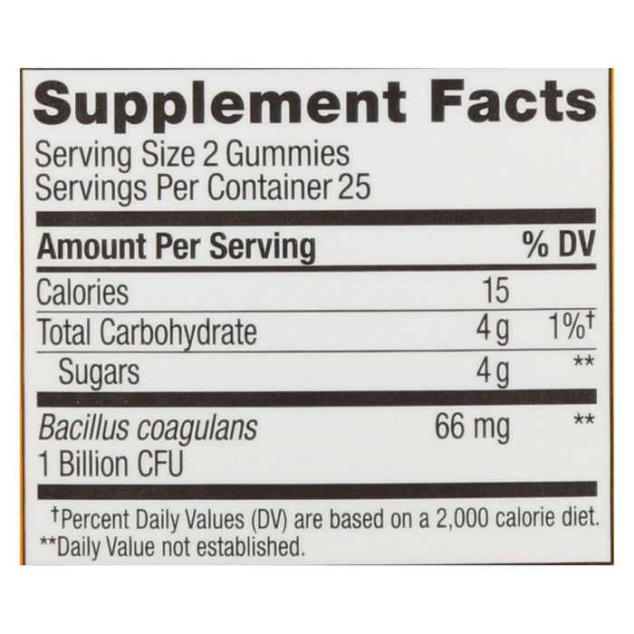 Olly - Supp Probiotic Tropical Mango - 1 Each - 50 Ct.