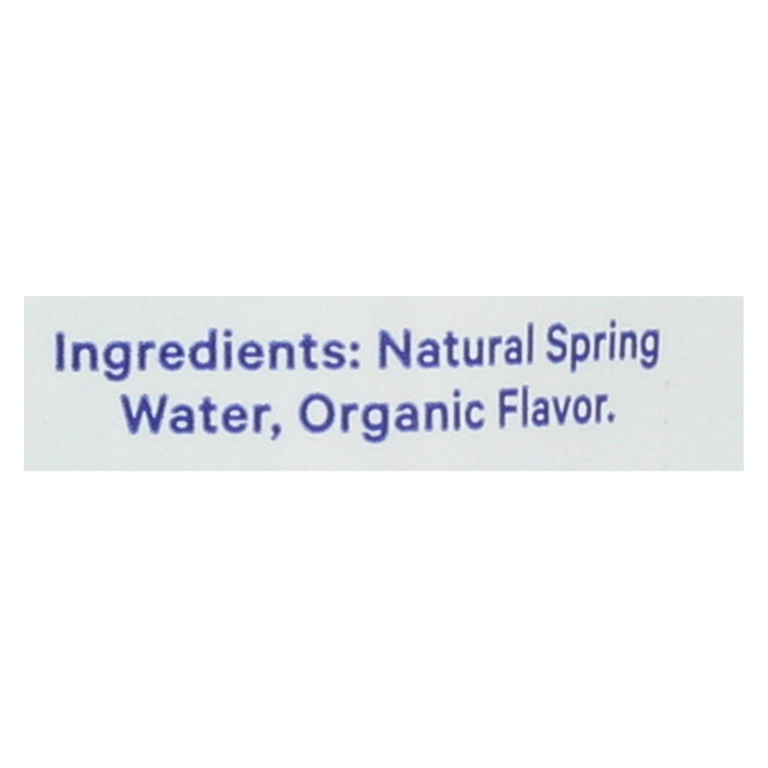 Flow Alkaline Spring Water Organic Strawberry + Rose - Case Of 12 - 500 Ml