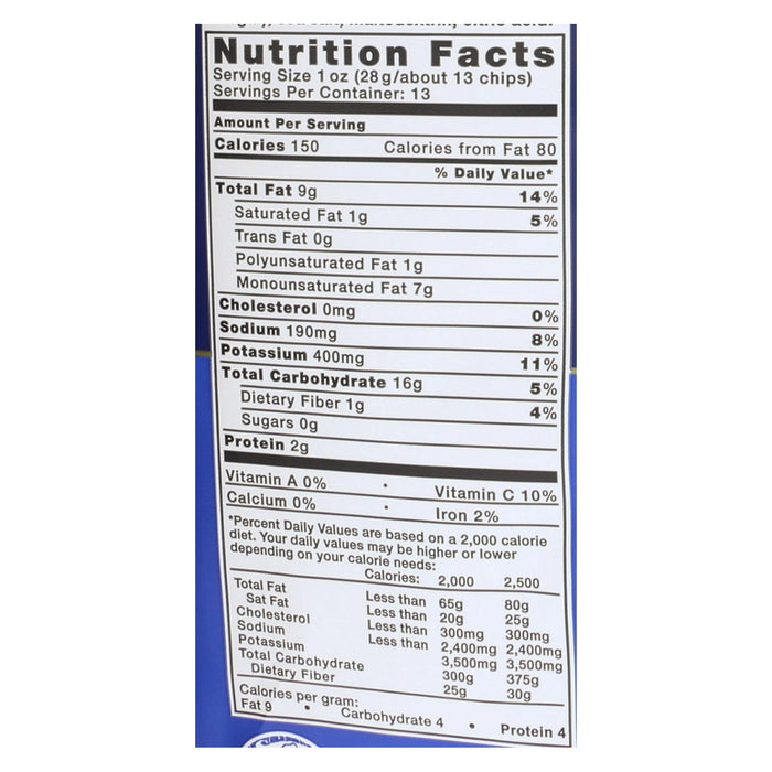 Kettle Brand - Potato Chps Sea Salt & Vngar - Case Of 9 - 13 Oz.