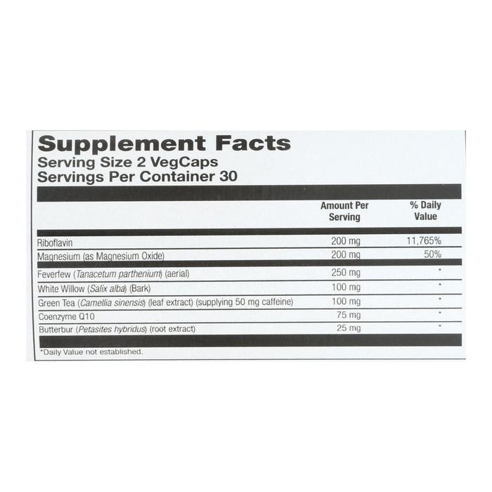 Nature's Life - Migrasoothe Quick Caps - 1 Each - 60 Ct.