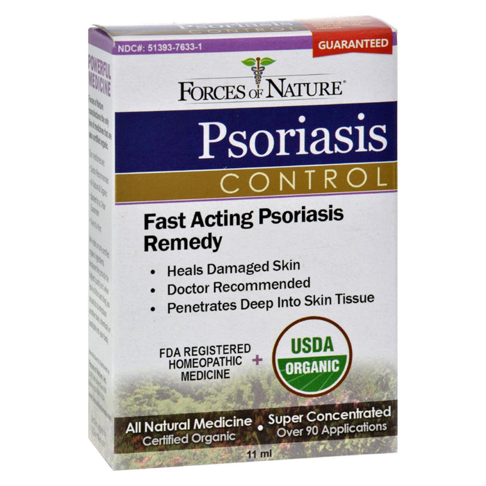Forces Of Nature - Organic Psoriasis Control - 11 Ml.