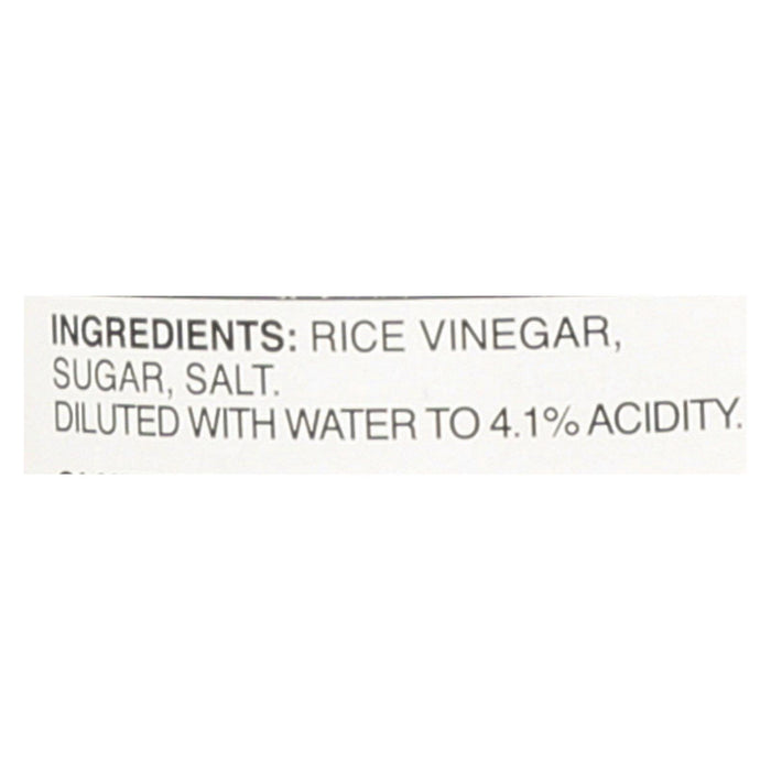 Marukan Seasoned Gourmet - Rice Vinegar - Case Of 6 - 12 Fl Oz.