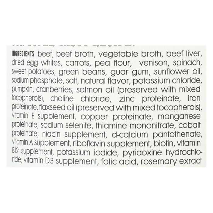 I And Love And You Dog Canned Food Moo Moo Venison Stew - Case Of 12 - 13 Oz