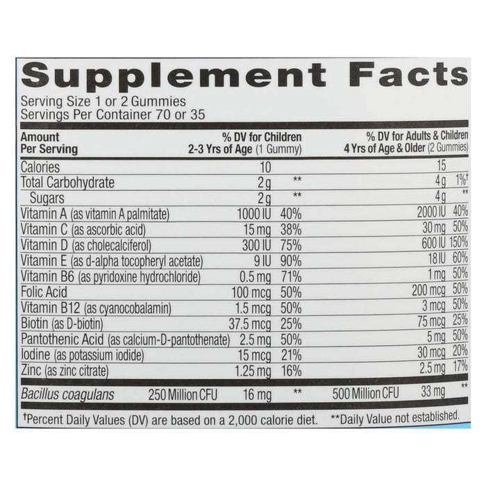 Olly - Vitamins Multi Child Berry - 1 Each - 70 Ct.